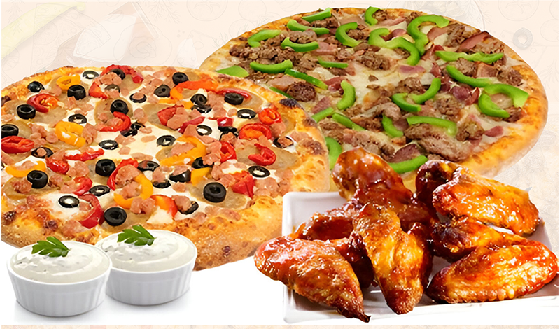 Custom Pizza Combos